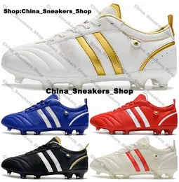 Scarpe da calcio da uomo Scarpe da calcio Taglia 12 Tacchetti da calcio per terreni duri Adipure FG Us 12 Sneakers Us12 botas de futbol 2816 Eur 46 Indoor Turf Uomo Tacchetti da calcio Ramponi Bianco