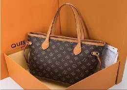 Luxurys Designer Bag 2pcs Set Women Bags Handbag Shoulder Classic Naverfull eity Fashion ity Lady Clutch Tote Bag Handbags Female Coin Purse Wallets1318099