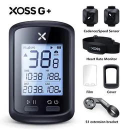 Computadores de bicicleta XOSS G GPS Bicicleta Computador Sem Fio Ciclismo Velocímetro Road Bike À Prova D 'Água Bluetooth ANT Cadence Speed Bicicleta Computador 230928