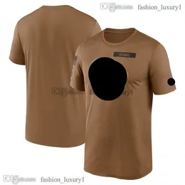 Uomo Donna Houston''Texans''football T-shirt Marrone 2023-24 Stampato Moda uomo T-shirt Cotone di alta qualità Moda Casual Tees Abiti a maniche corte