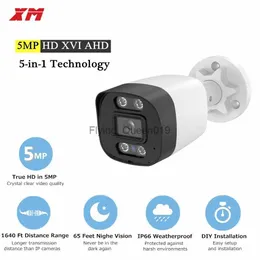 CCTV Lens XM 5MP AHD 5-In-1 XVI/AHD/CVI/TVI/CVBS Güvenlik Kurşun Kamerası Dış Mekan Kapalı Hava Durumu, CCTV DVR Sistemi için 24 PCS IR LED'leri YQ230928