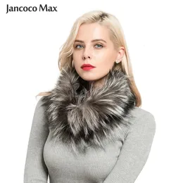 Lenços 2023 Real Fur Inverno Mulheres Grosso Quente Snood Top Quality Shawl Silenciador Natural S7120 230928