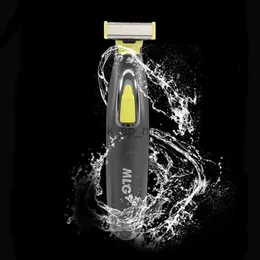 Электробритва Портативная моющаяся электробритва Бритва для бороды Триммер для тела USB Аккумуляторная мужская машина для бритья Волосы Лицо Личная гигиена YQ230928