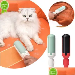 Rolleri di lanugine spazzole per animali domestici Rimuove i peli Cat and Dogs Abbigliamento Fluff Delivery Drop Deliver Home Giardino Organizzazione HOUSEE H DHXLC