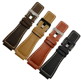 Cinturino per orologio in pelle di alta qualità adatto per cinturino per orologio da uomo Bell Ross BR01 BR03 da 24 mm