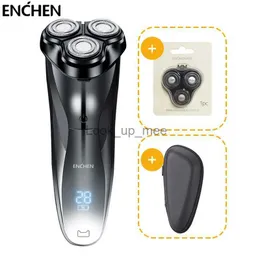 Electric Shaver ENCHEN Blackstone 3 Electric Shavers for Face Shaver with Popup Trimmer Rechargeable Wet Dry Dual Use IPX7 Waterproof YQ230928