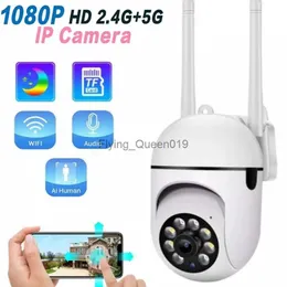 CCTV Lens Outdoor 1080p Surveillance Camera CCTV IP WIFI CAMERA Vattentät extern säkerhetsskydd Wireless Home Monitor Track Alarm YQ230928