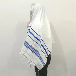 Schals Tallit Gebetsschal Baumwolle Tzitzit zum Waschen, Bügeln, Geschenk, Bar Mizwa, große Größe 230928