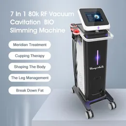 80khz Cavitation Fat Decomposing Body Contouring Standing Machine with RF Face Lifting Lymphatic Detoxification Skin Firmness Enhancement Device for Lipolysis