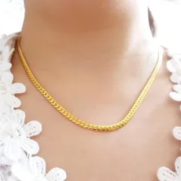 24k gold plated 50cm Snake long necklace for 2014 women jewelry 2016 sell collares chain248R