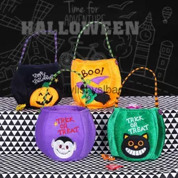 Borse Tote bags di Halloween oggetti di scena lattine di stoffa piccole borse di zuccaborse eleganti