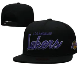 2023 American Basketball Los Angeles Lal Snapback Hats 32 Drużyny luksusowy projektant hou okc phi lac casquette sportowy pasek hapback z powrotem regulowany czapkę a13