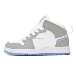 Chicago Kids shoes Jumpman 1 1s High OG Basketball Children wolf grey university blue shadow sanded purple digital pink bred toe youth sneakers youth sports
