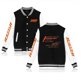 Women's Kpop Ateez Album Hongjoong Seonghwa Yeosang San Mingi Wooyoung Zip-up Baseball Uniform Fleece Jacket Women hoodie Sweatshirt YQ230928