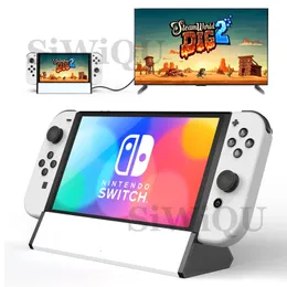 Chargers Siwique Switch Docking Station for Nintendo olednintendoアクセサリー4Kアダプター付きポータブルテレビ230927