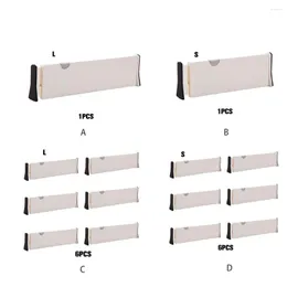 Conservazione degli indumenti Ampia gamma di usi con divisori per cassetti regolabili Separatori facili