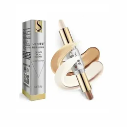 Correttore Shezi Doubleend Face Highlight Charme Oilcontrol Matita Correttore Riparazione Stick Pen Cosmetici y230927