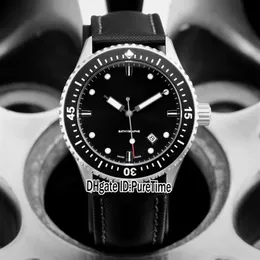 Fifty Faathoms 50 Fathoms Bathyscaphe 5000-1110-B52A Case Steel Dial Black Automatic Mens Watch Nylon Leather Watches PureTime 222M