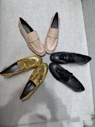 Kadınlar Yumuşak Loafers Rai Deri Loafer Designer Kanal Loafers Pompalar Lüks Loafers Ayakkabı Moda Zarif Kayışları Yavru Kedi Dışarıda Topuk Ayakkabı