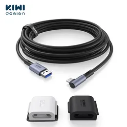 VRAR Accessorise KIWI design USB30 para Type C Link Cable para Oculus Quest 2 Acessórios 16FT5M Máximo 5Gs Velocidade de transferência de dados USB VR 230927