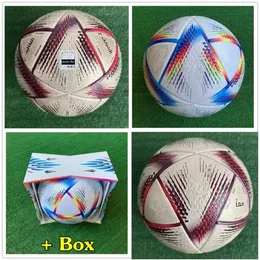 2022 New World Top soccer Ball Size 5 Cup high-grade nice match football Ship the balls without air add box2818