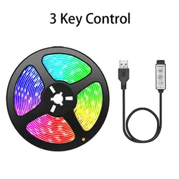 5m 20m LED tira luz Bluetooth 24Keys Fita remota para decoração de quarto TV Backlight 3535 Lâmpada para presentes de Natal D1.5