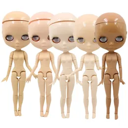 Dolls DBS blyth doll toy joint body bald head doll without eyechips the scalp is loose scalp without glue 30cm TOY diy 230928
