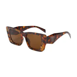 Gafas de sol de diseño para mujer Gafas de sol para hombre Nuevas gafas de sol de moda con montura cuadrada para mujer senior ins fiesta de viaje gafas de sol con personalidad ligera 6076