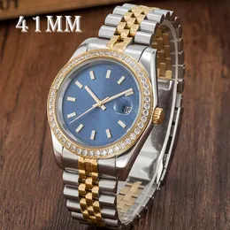 2021 Mens Relojes mecánicos automáticos Montre de Luxe Acero inoxidable completo Cristal de zafiro 5 ATM Impermeable Super Luminoso Hombres Muñeca 343G