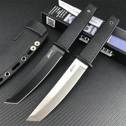 10-дюймовый тактический фиксированный нож Katana Cold Steel Kobun Sammi 8Cr13Mov Tanto Blade, военные ножи, портативный инструмент для выживания на открытом воздухе, кемпинга, охоты