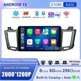 CAR DVD 10.1 "トヨタRAV4 RAV 4 2012- 2018 CarPlay 4G CAR Multimedia Audio Video Player GPS AutoradioのAndroidオートラジオ