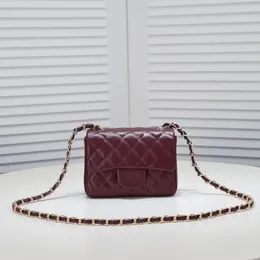 Designer Women's Shoulder Bag Chain Handbag Leather Crossbody Bag finns i olika färger115
