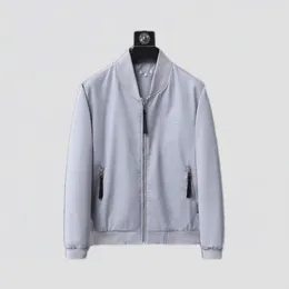 سترة Luo Weiyi 2023 New Spring and Autumn Men Paseball Gray Jacket Gray