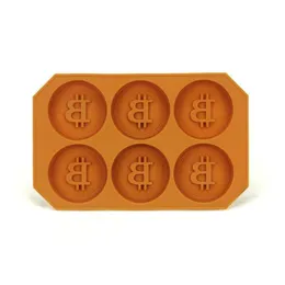 Baking Moulds 6 Chocolate Sile Bitcoin Mod Ice Cube Mold Fondant Patisserie Candy Cake Mode Decoration Clouds Accessories Sn4513 Dro Dhxky