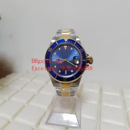Verkauf von Uhren BP Vintage 40 mm 16613 Two Tone Gold Antique Alloy Lünette Blue Dial Asia 2813 Movement Automatic Mens Watch Wat239O