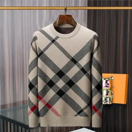 Tasarımcı Erkek Kazak Sıcak Yün Yüzey Çamaşır Kazanç Üstü Sonbahar ve Kış Erkekler kol bandı kazak XXXL Sweater Tasarımcı Sweater Çeken Polo Kazak kapüşonlu tişört