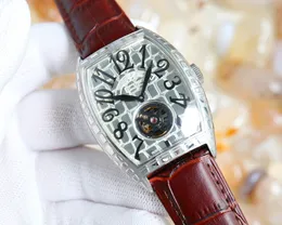 AAAA wysokiej jakości zegarki dla męskich tonneau zegarki Diamond Watch 40*13 mm Moonswatch Wysokiej jakości Women Women Out Watch Designer Luxury Watches Men Watch 095