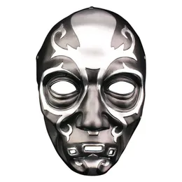 Death Eater Mask Halloween Horror Cosplay Malfoy Lucius Mask Bar Party Masquerade Costume Props Harts Mask Helmet 200929217s