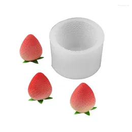 Baking Moulds Strawberry Shaped Silicone Chocolate Mould Cake Decorating Accessories Mold