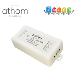 Andra elektronik Athom Smart Home Pre blinkade High Power WLED 524V WS2812B WS2811 SK6812 TM1814 WS2813 WS2815 LED -ljusstrip Controller 230927