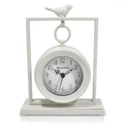 Table Clocks Vintage Style Metal 8 Clock Digital Azan Islamic Muslim Alarm Desk Gadgets Reloj De Mesa