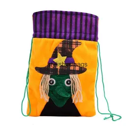 Totes Halloween Dekorationer Non Woven Creative Handbag Children's Pumpkin Present Bag Party Dress Up06Stylishyslbags