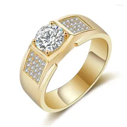 Anéis de cluster hombres anillos para homens amor promessa cavalheiro noivo casamento real s925 esterlina luxo jóias anel de noivado