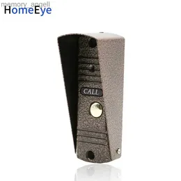 Dzwonki do drzwi Homeeye Telefon Interkomu na zewnątrz przycisk wywołania panelu połączenia 1200tvl wbudowane kamera apartament zabezpieczenia drzwi IR Nocne wizja YQ230928