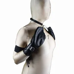 Bondage bdsm hund cosplay crawl crawl collar head cover återhållsamhet handskar sm som knäar mask slitage bdsm krage fetisch själv bondage sex x0928