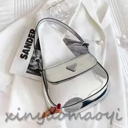 2023SS Womens man tabby designer messenger bags luxury tote handbag real P leather baguette shoulder bag mirror quality square crossbody fashion bag