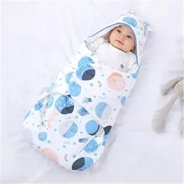 Sacos de dormir Primavera nascido bebê envoltório cobertores envelope dos desenhos animados para saco de dormir para adequado 0 6m 230928