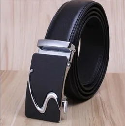 Belt Men High-End Leather Automatic Buckle Cowhide Business Men's Casual Belts A022