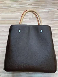 Big Women Bag Tote Bags Shoulder Brown Laptop Print Handbags Crossbody Purse Shopper Leather Business Flower Wercv5045712
