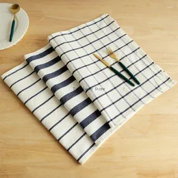 Table Napkin 3pcs 40 60CM Striped Nice Cotton Linen For Kitchen Towel Cloth Or Placemats Decoration Wedding Restaurant